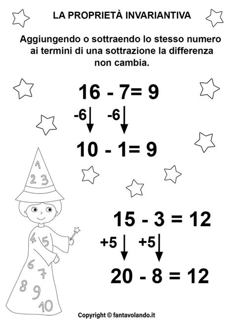 Le Propriet Dell Addizione E Della Sottrazione Schede Fantavolando