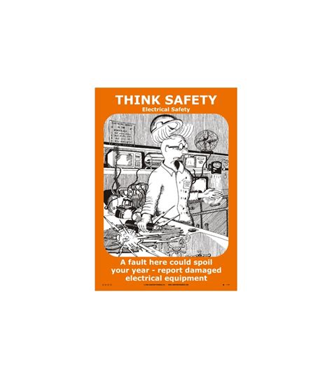 Minute To Think Safety Poster