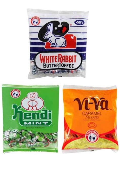 Viva Caramel Sweets Candies Kendi Mint White Rabbit Caramel Butter