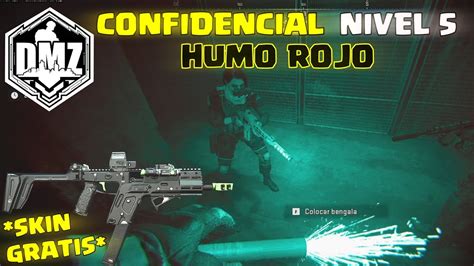 Humo Rojo Mision Dmz Confidencial Nivel Warzone Temporada