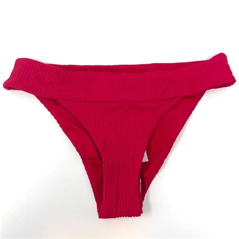 L Space Ridin High Ribbed Veronica Bikini Bottom In Gem