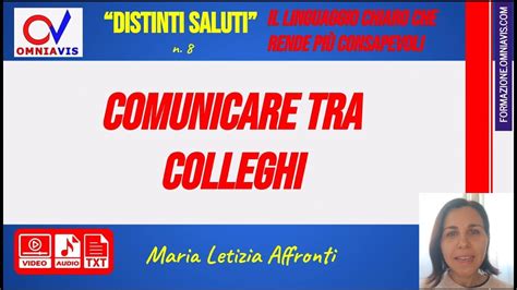 Distinti Saluti N Comunicare Tra Colleghi Di Affronti