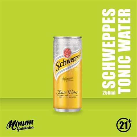 Jual Schweppes Tonic Water Kaleng Ml Shopee Indonesia