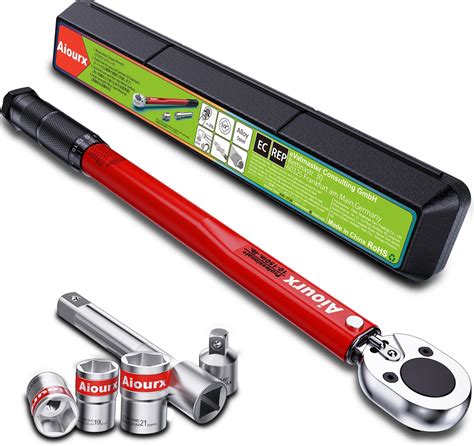 Aiourx Inch Drive Click Torque Wrench Set In Lb