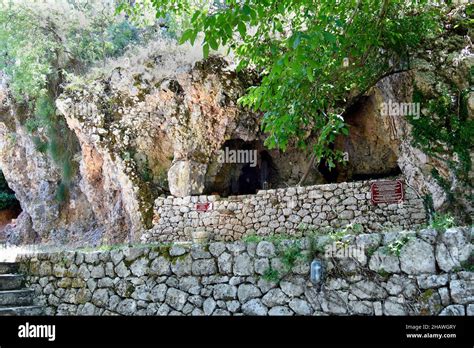 Ioannina Greece June 27 2021 Information For The Caves Protect