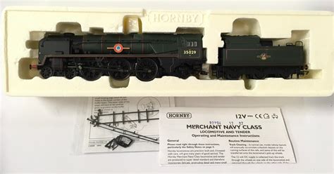 Hornby China Br Rebuilt Merchant Navy Class Locomotive R