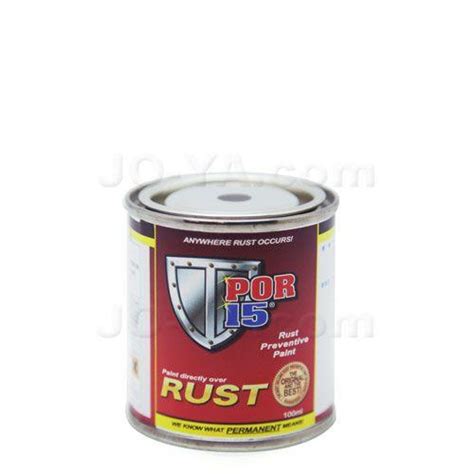 Por 15 Rust Preventive Paint 対錆ペイント クリアー 100ml P15rppc1mjo