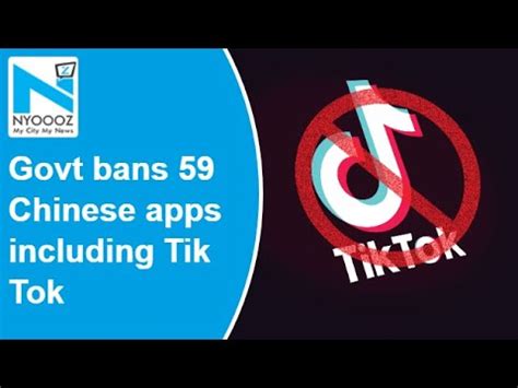 Govt Bans 59 Chinese Apps Including Tik Tok SHARE It As Border