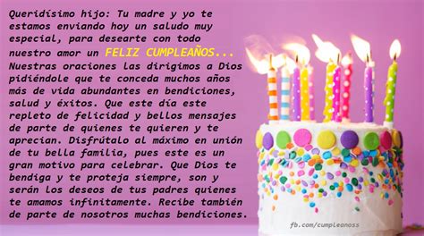 Mensaje Significativo De Cumplea Os Para Su Hijo Deseo Feliz