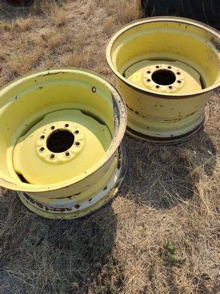 Pair Of John Deere Rims Freedom Auctions Sd