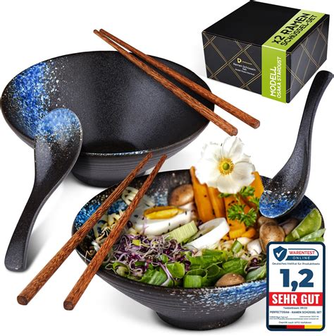 Perfectosan Ramen Sch Ssel Set Modell Osaka Stardust Keramik