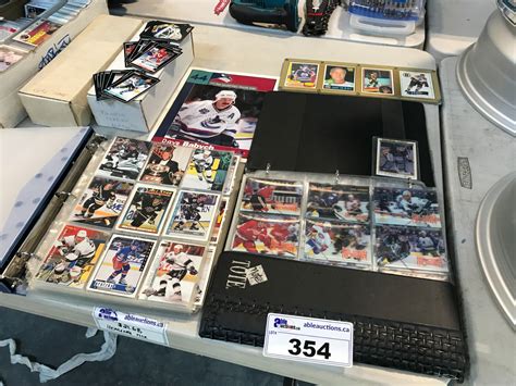 LOT OF HOCKEY CARDS AND MEMORABILIA - Able Auctions