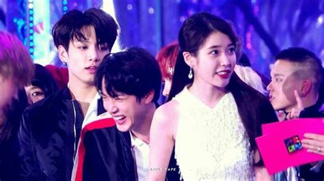 Bts Jungkook Jin Iu Sbsgayodaejun Amor