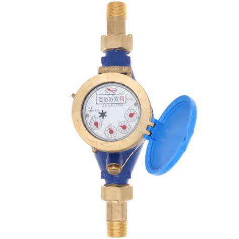 Wm A C Dwyer Wm A C Npt Multi Jet Brass Water Meter