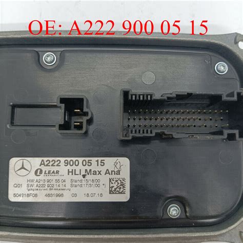 A2229000515 Headlight LED Control Unit Module Ballast For Benz W205 GLA