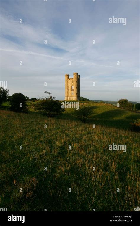 Broadway Tower Worcestershire Cotswolds England Uk Stock Photo Alamy