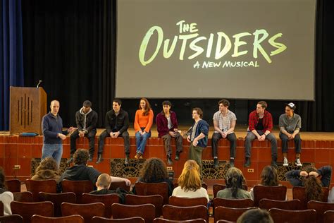 Outsiders Musical cast visits Rogers theater students | News Item - Independent School District ...