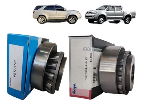 Kit Rolamento Pinh O Diferencial Hilux Traseiro E Dianteiro