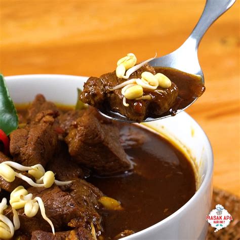 Resep Rawon Khas Jawa Timur Menu Spesial Idul Adha Mahi