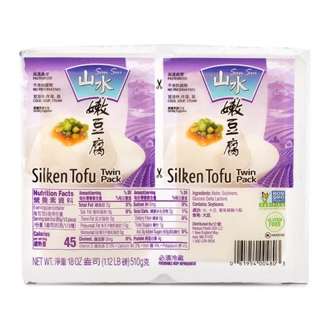 Get Sansui Twin Pack Silken Tofu Oz Delivered Weee Asian Market