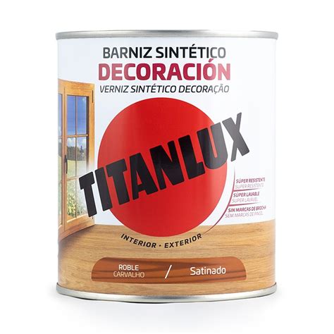 Titanlux Barniz Con Tinte Satinado Para Madera Pinturas Juli