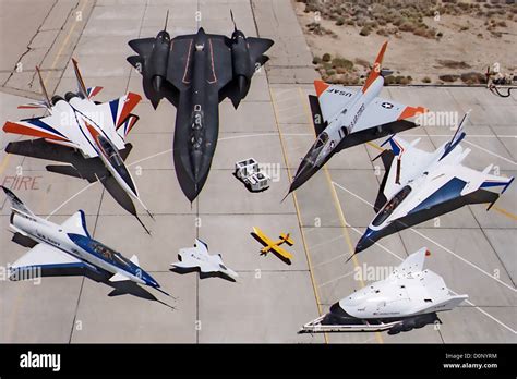 Flota de aviones de la NASA Fotografía de stock Alamy