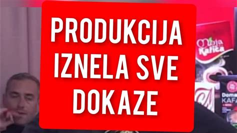 PRODUKCIJA IZNELA SVE DOKAZE TRESE SE ZADRUGA YouTube