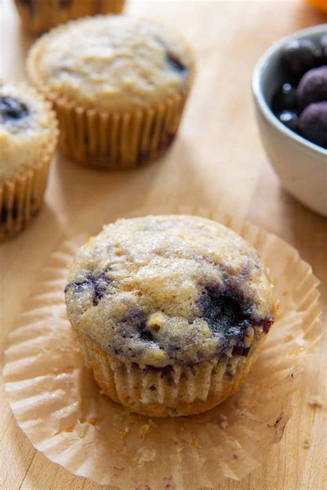 Easy Sourdough Discard Blueberry Muffins Fifteen Spatulas