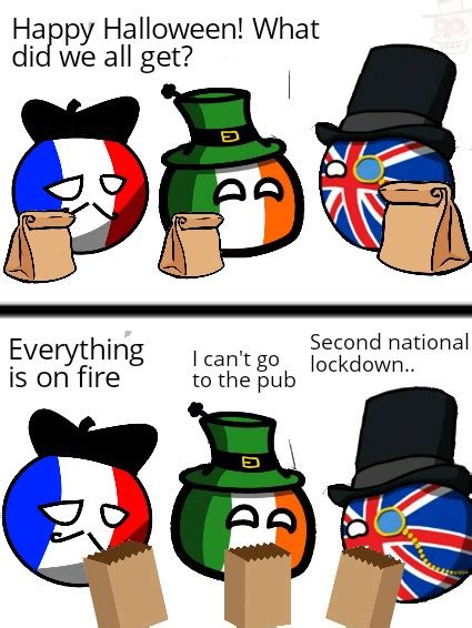 Happy Halloween Countryballs Comics