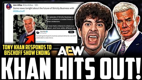 Aew Tony Khan Slams Eric Bischoff Podcast Ending Wwe Cm Punk Shoot