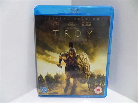 Troy Blu Ray Region Free Amazon Co Uk Brad Pitt Eric Bana