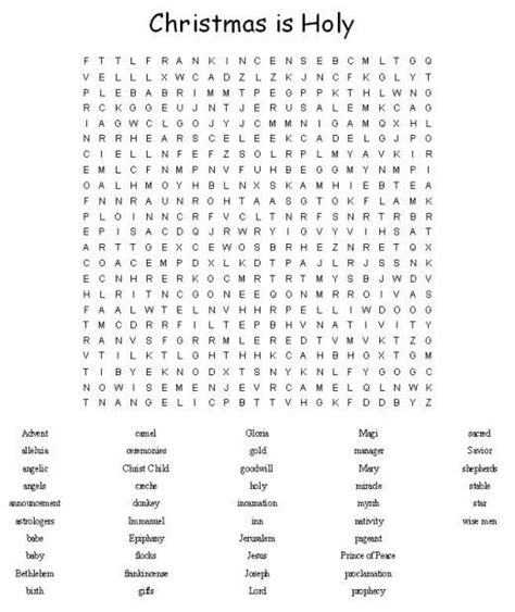 Jumbo Word Search Printable Activity Printable Jumbo Word Search