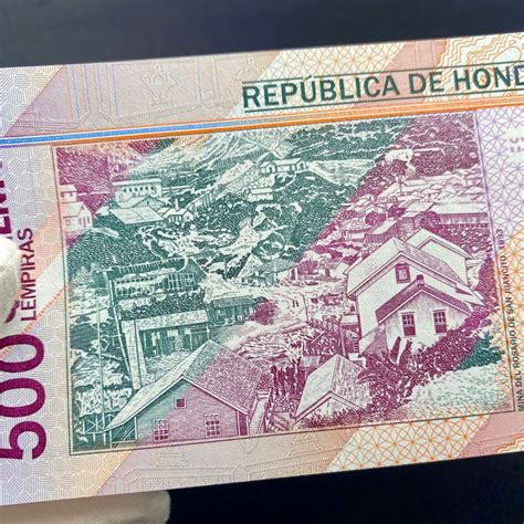 500 Lempiras FE Honduras 2022 Marcon Numismática