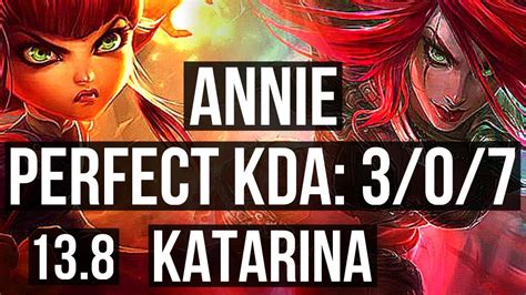 ANNIE Vs KATA MID 3 0 7 1 9M Mastery 1200 Games KR Master 13