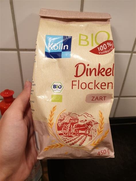 Kölln Bio Dinkelflocken zart Kalorien Neue Produkte Fddb