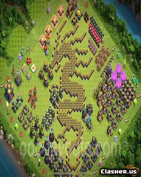 Copy Base Town Hall 14 Th14 Wartrophy Base 441c3c30 With Link 4