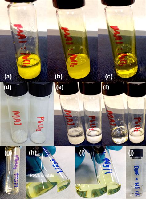 The Effect Of Hi Addition On Dmf Based Perovskite Precursor