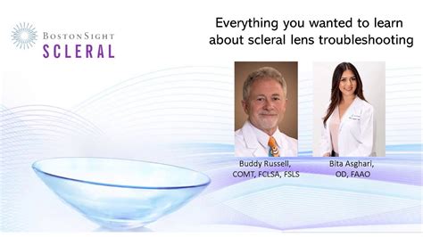 Scleral Everything You Wanted To Learn About Scleral Lens