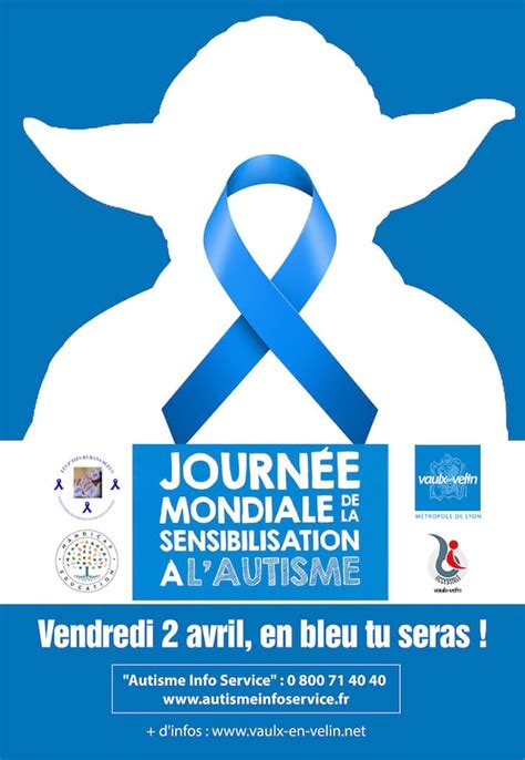 Journée Mondiale De Sensibilisation à Lautisme Tous En Bleu