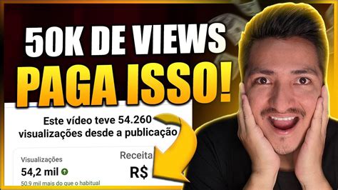 Quanto O YOUTUBE PAGA POR 50 MIL VIEWS em um vídeo Quanto ganha um