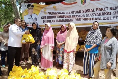 Desember 2023 Ribuan Warga Lampung Dapat Bansos Stunting Total Rp500