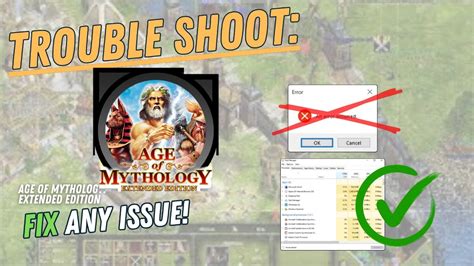 Age Of Mythology How To Fix Crashing Lagging Freezing Black Screen