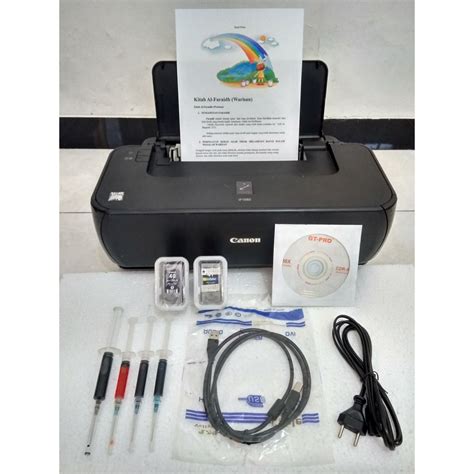 Jual Printer Canon PIXMA IP1880 1980 Black Color Shopee Indonesia