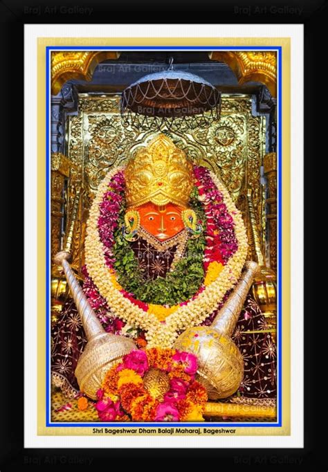 Braj Art Gallery Bageshwar Dham Balaji Maharaj Shringaar Darshan Photo ...