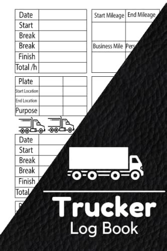 Trucker Log Book Truck Driver Log Book To Track And Record Trip And