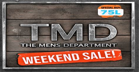 Calling All Men To The Tmd Weekly Sale Xio9eovhfq Seraphim Sl