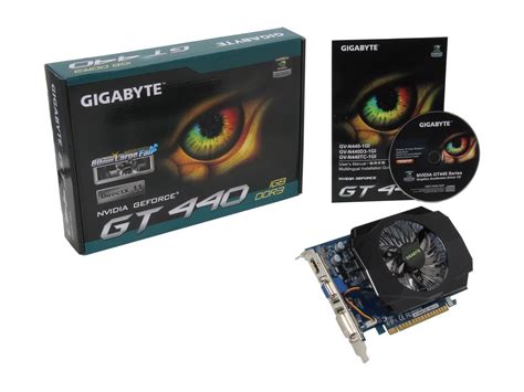 Open Box GIGABYTE GeForce GT 440 Fermi Video Card GV N440 1GI