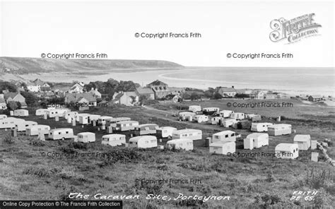 Photo of Port Eynon, Caravan Site c.1960 - Francis Frith