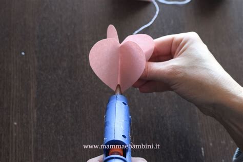 Decorazioni Da Appendere Con Cuori 3d Mamma E Bambini