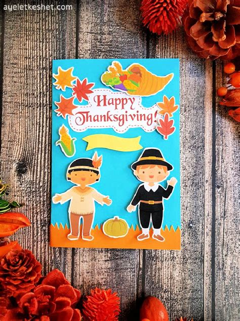 25 Printable Thanksgiving Crafts for Kids - Craftulate